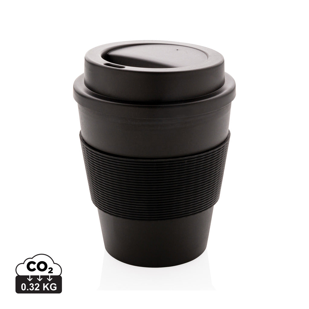 Genbrugelig kaffekop med skruelåg, 350ml