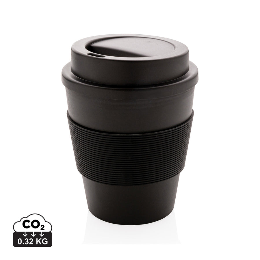 Genbrugelig kaffekop med skruelåg, 350ml