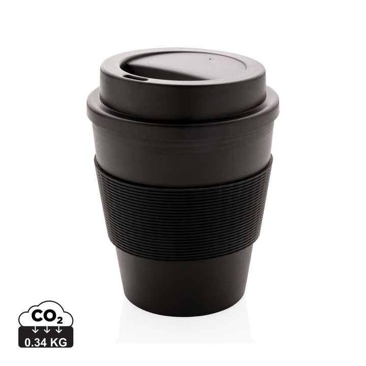 Genbrugelig kaffekop med skruelåg, 350ml