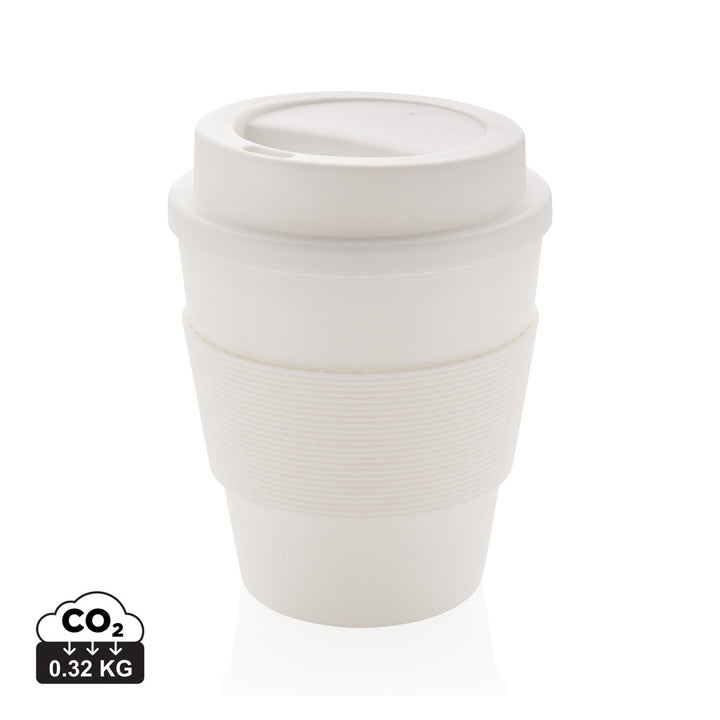 Genbrugelig kaffekop med skruelåg, 350ml