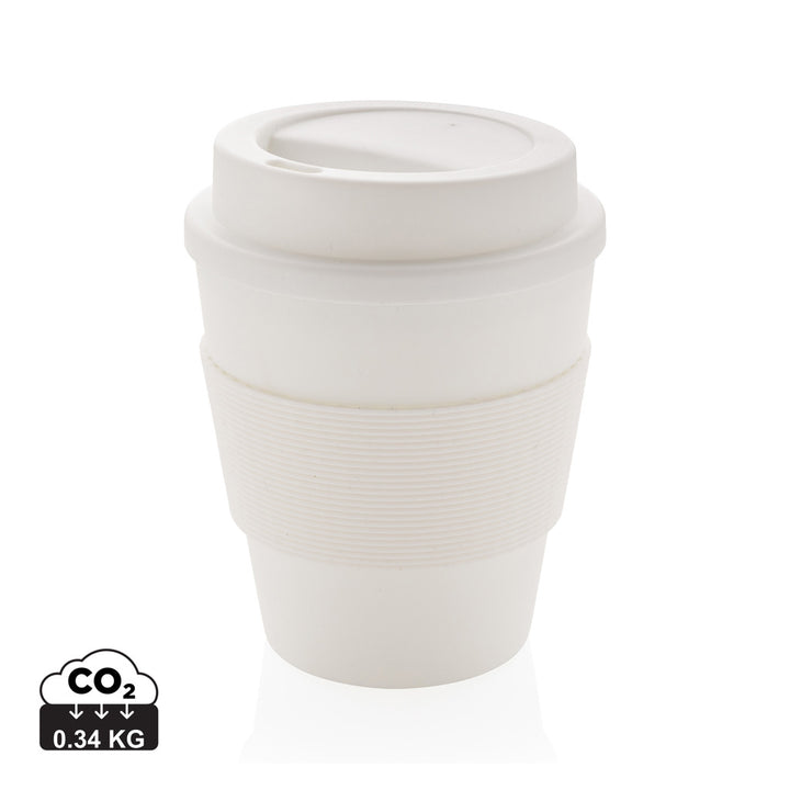 Genbrugelig kaffekop med skruelåg, 350ml