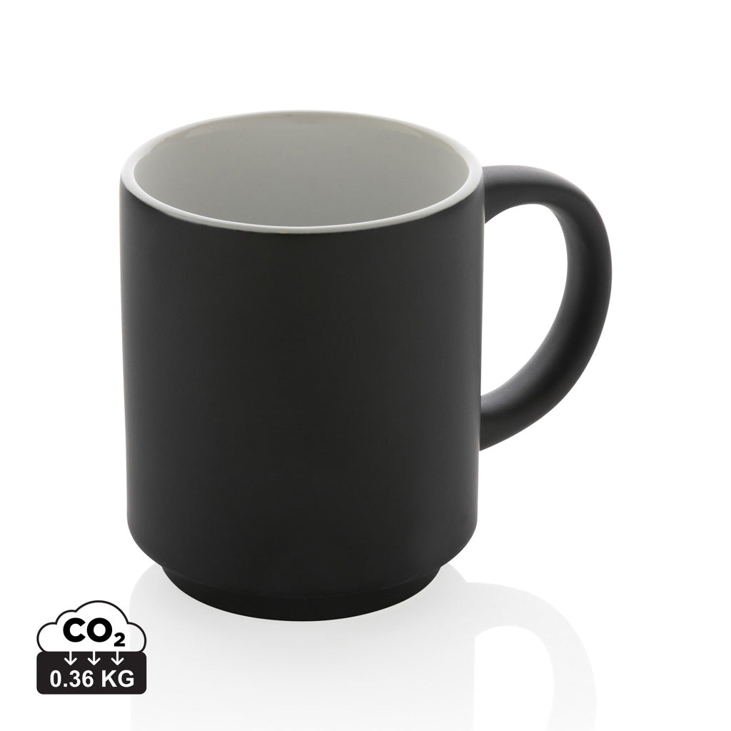 Stabelbart keramisk krus 180ml