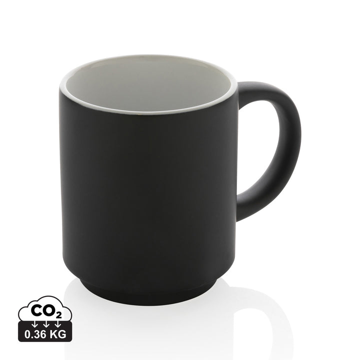 Stabelbart keramisk krus 180ml