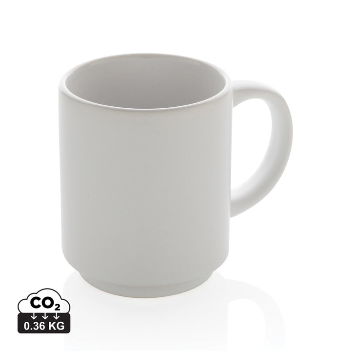 Stabelbart keramisk krus 180ml