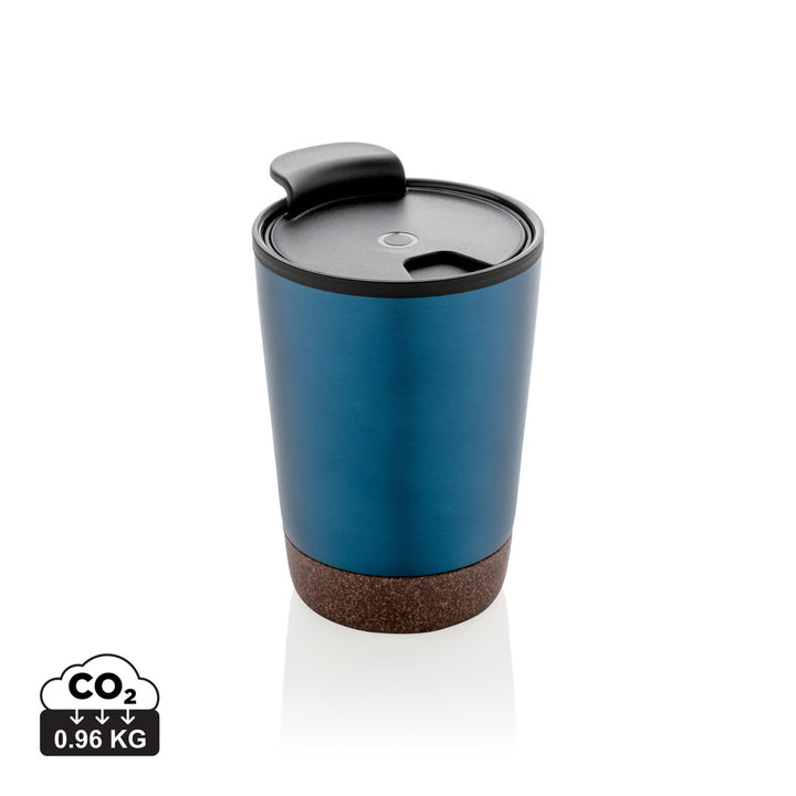 Rustfrit stål & kork kaffe krus i GRS PP