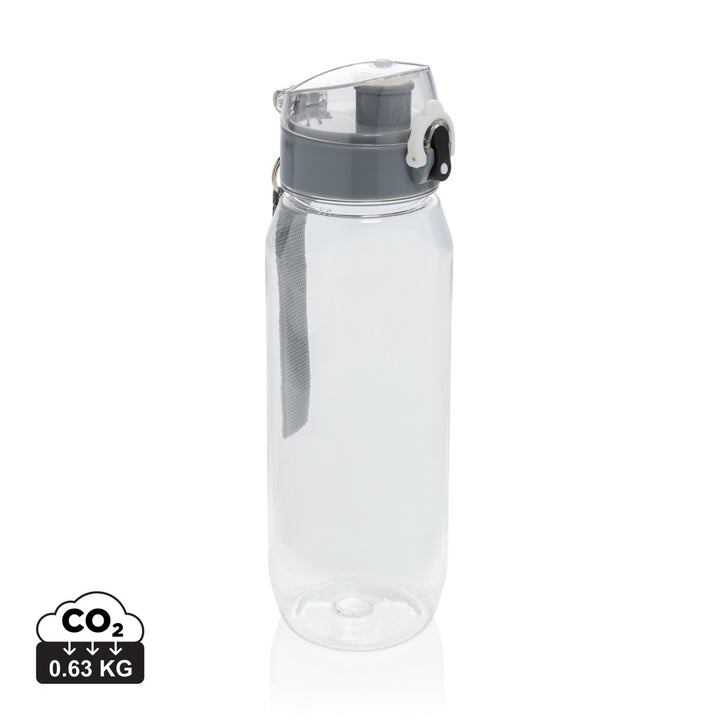 Yide RCS genanvendt PET lækagesikker låsbar vandflaske 800ML
