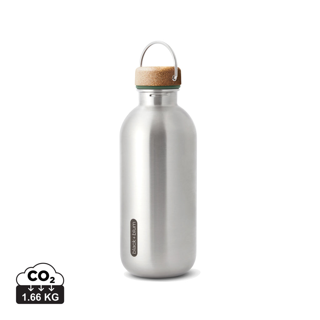 Black+Blum vandflaske i stål 600 ml
