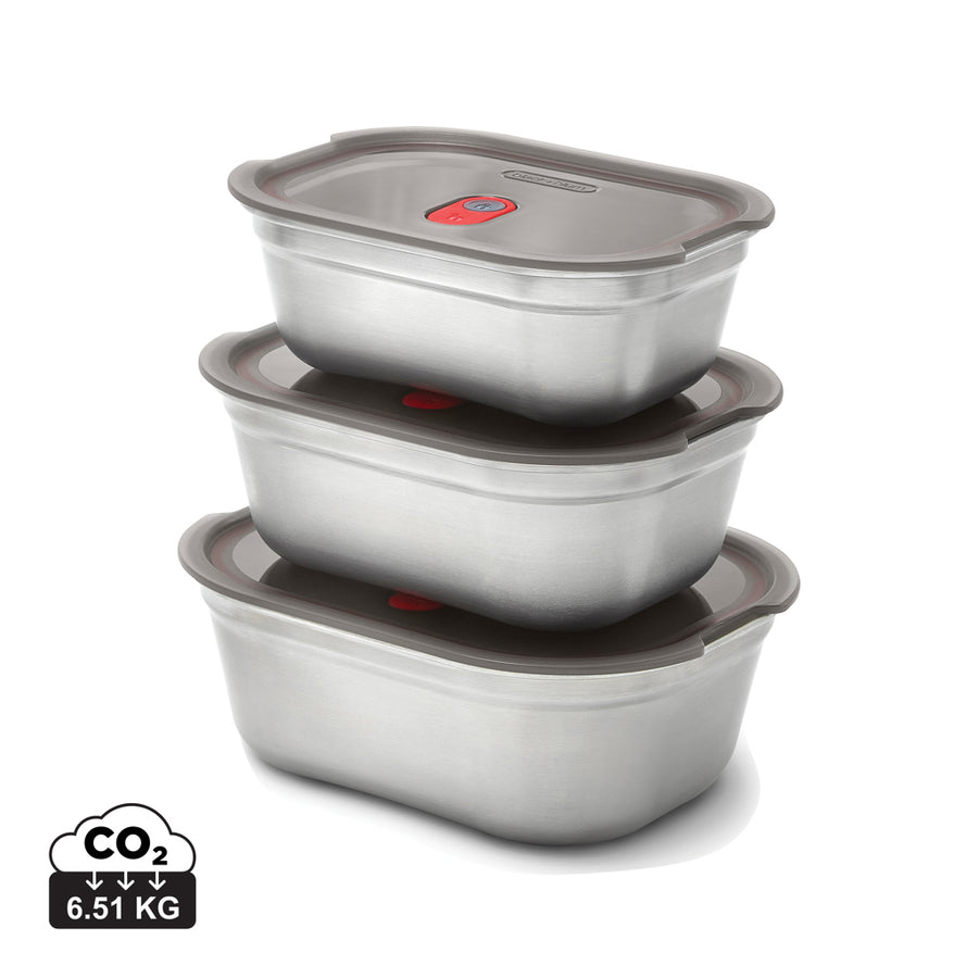Black+Blum Mealprep Box 3 stk. sæt, lille, mellem, stor