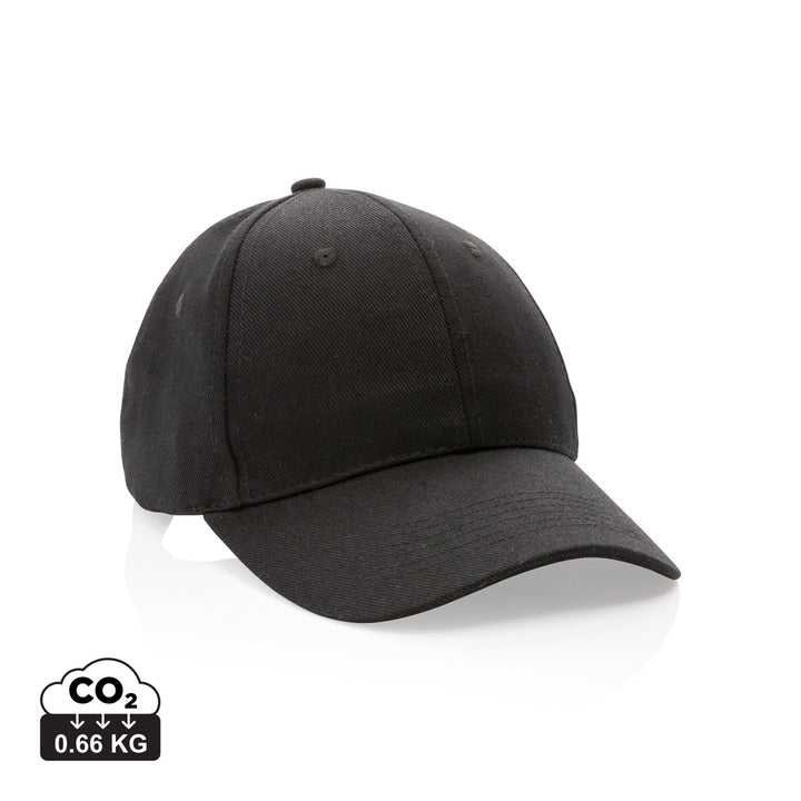 Impact 6 panels cap, 280gr genanvendt bomuld, AWARE™