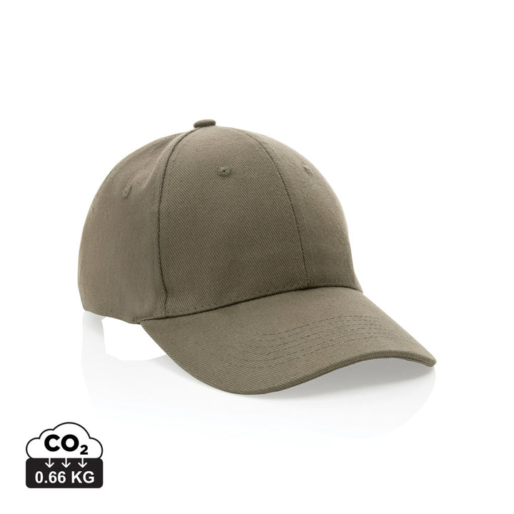 Impact 6 panels cap, 280gr genanvendt bomuld, AWARE™