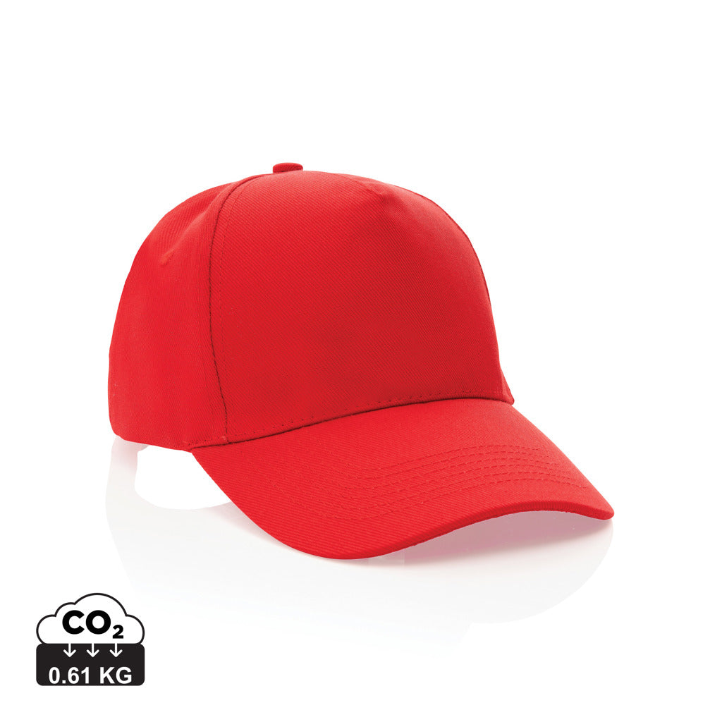 Impact 5 panels cap, 280gr genanvendelig bomuld, med AWARE™