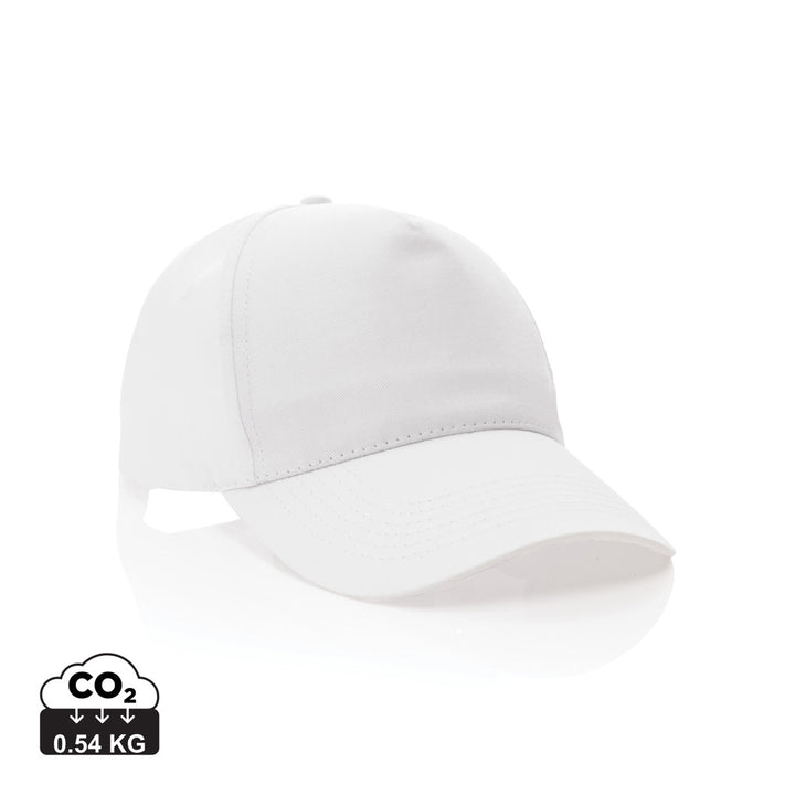 Impact 5 panels cap, 190gr genanvendelig bomuld, med AWARE™