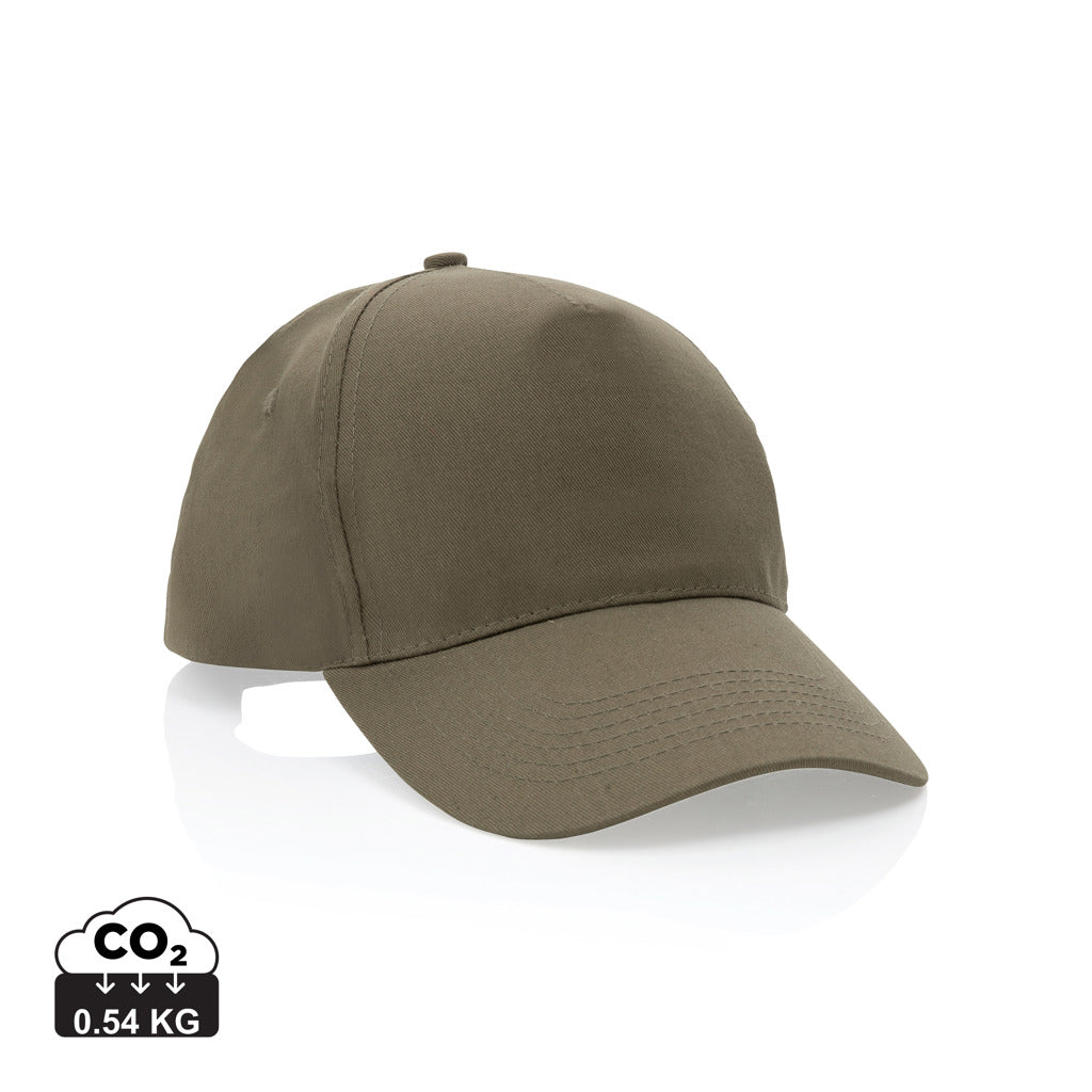 Impact 5 panels cap, 190gr genanvendelig bomuld, med AWARE™