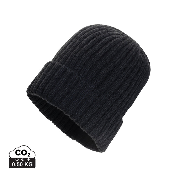 Kennedi AWARE™ Polylana® beanie med stor ribkant