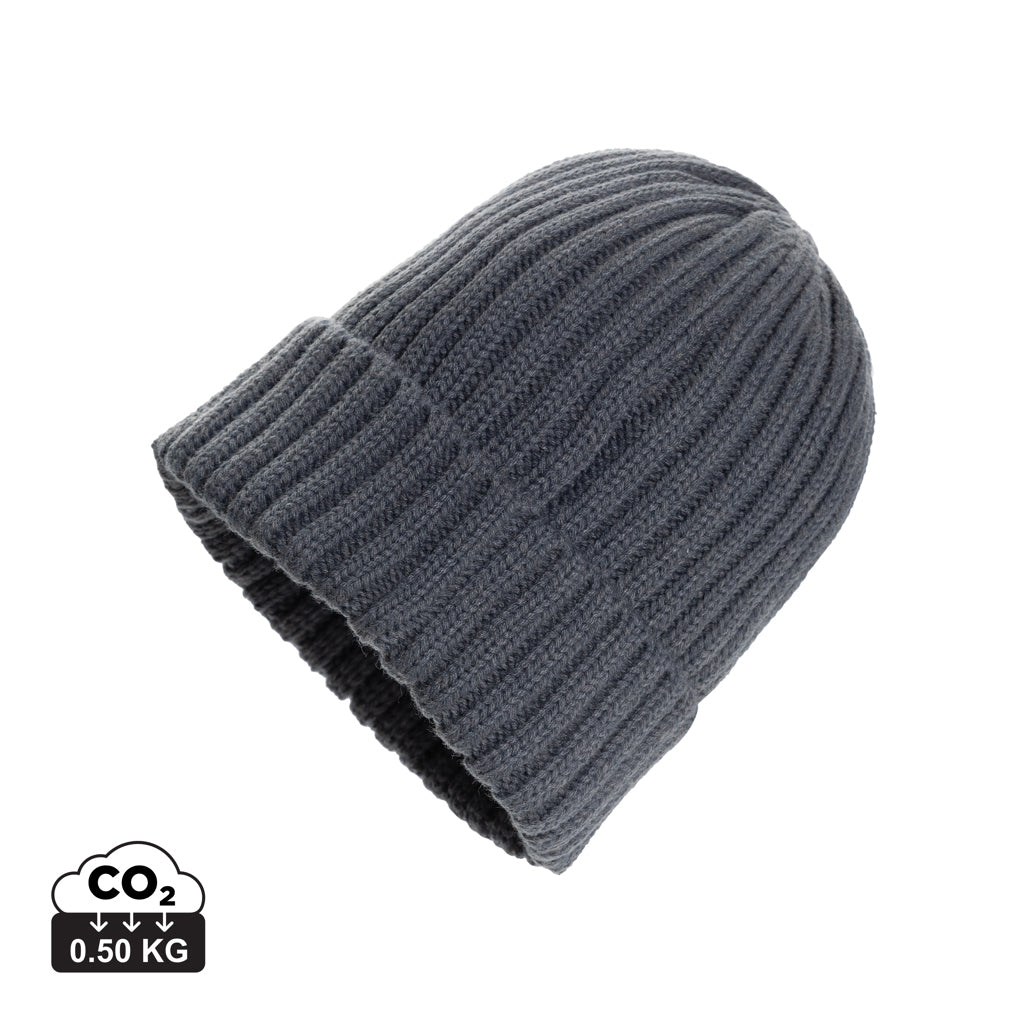 Kennedi AWARE™ Polylana® beanie med stor ribkant