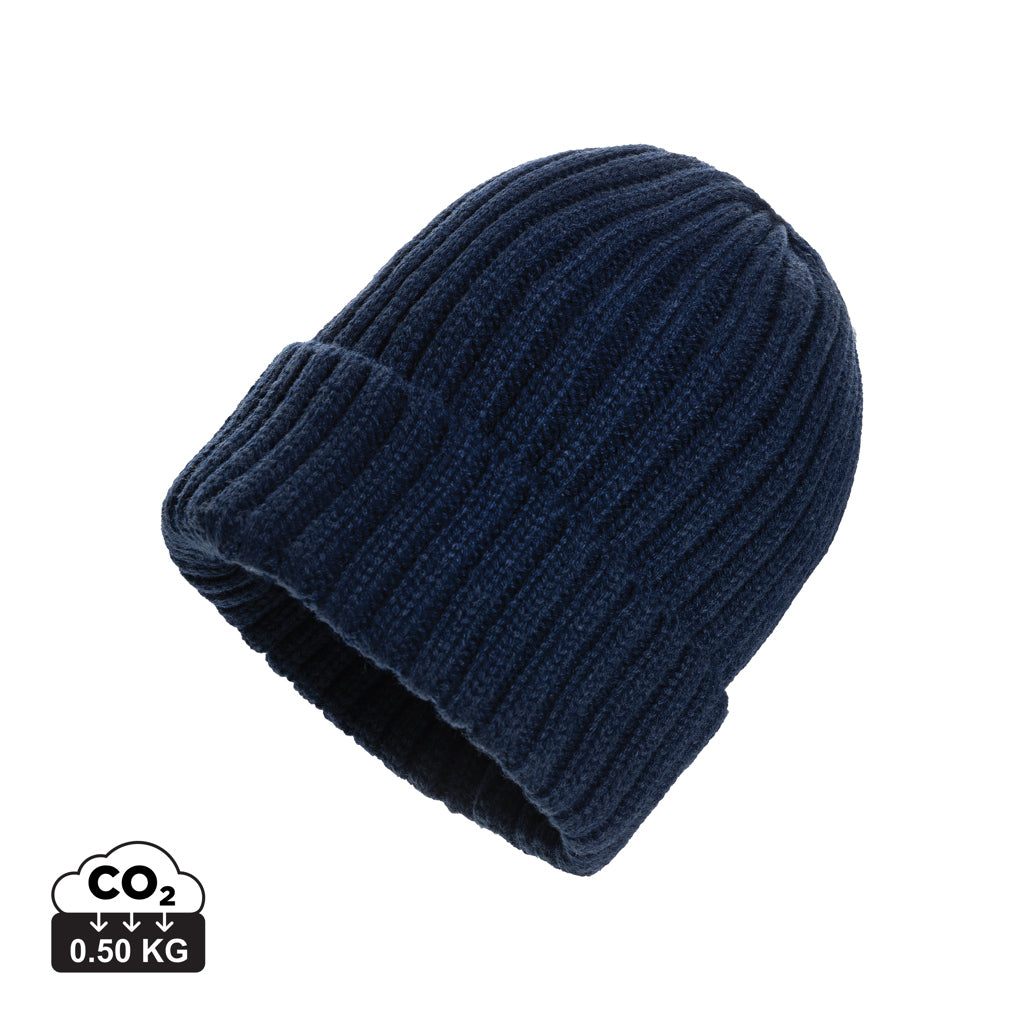 Kennedi AWARE™ Polylana® beanie med stor ribkant