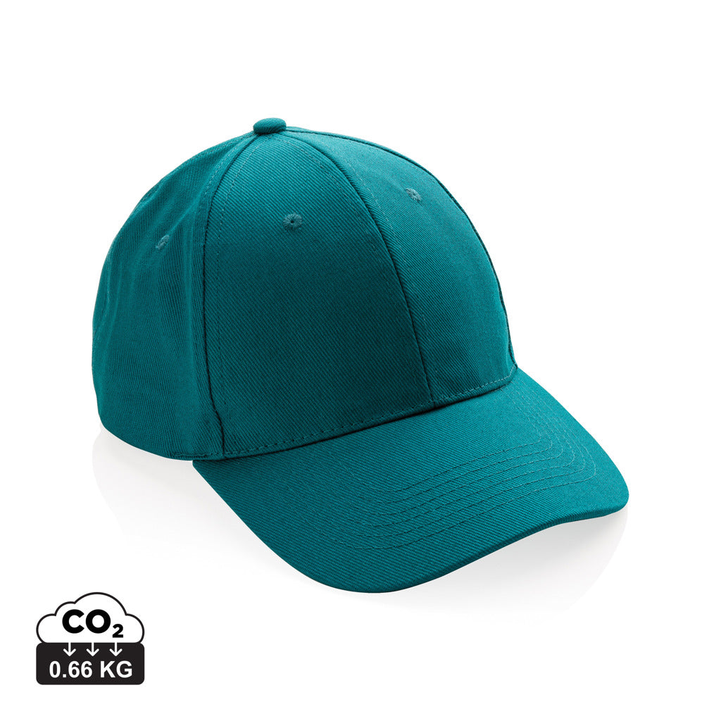 Impact 6 panels cap, 280gr genanvendt bomuld, AWARE™