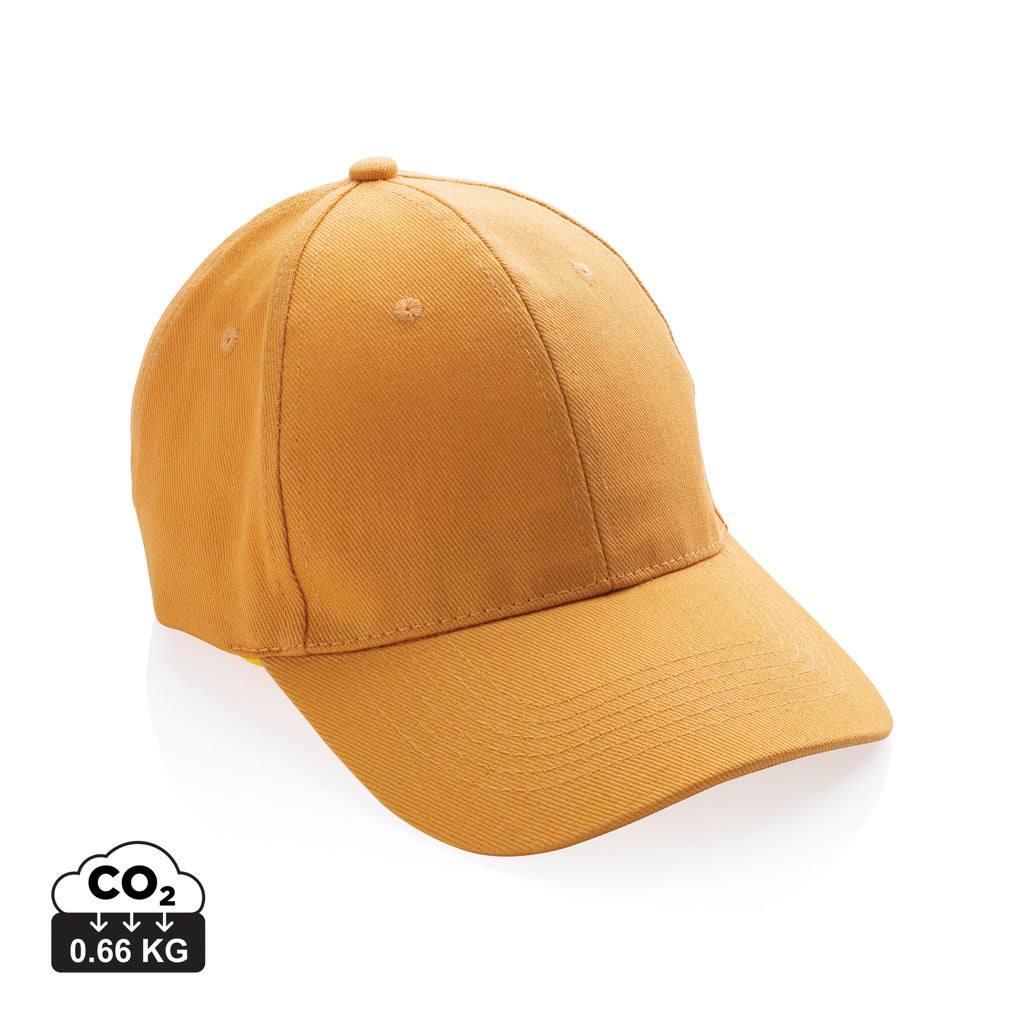 Impact 6 panels cap, 280gr genanvendt bomuld, AWARE™