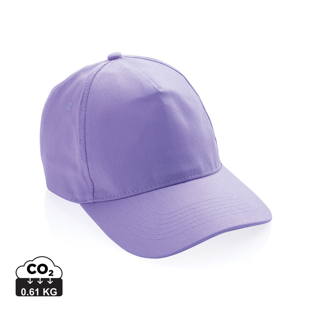 Impact 5 panels cap, 280gr genanvendelig bomuld, med AWARE™