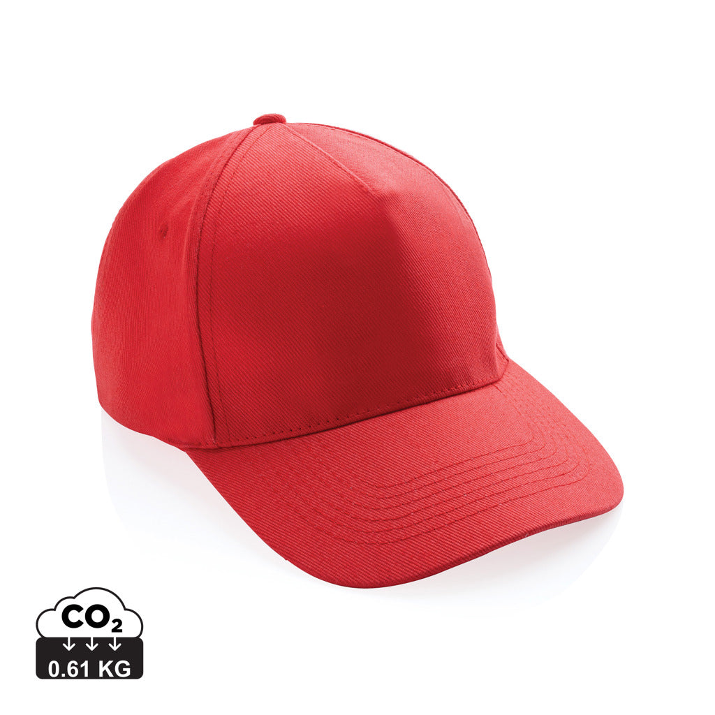 Impact 5 panels cap, 280gr genanvendelig bomuld, med AWARE™