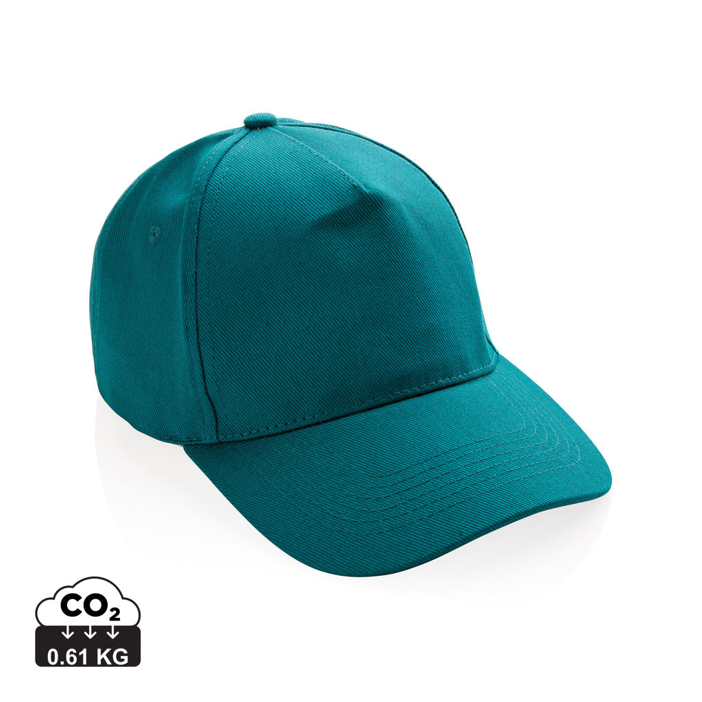 Impact 5 panels cap, 280gr genanvendelig bomuld, med AWARE™