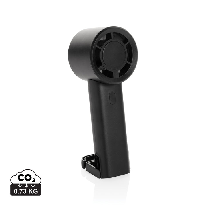 Twist RCS genopladelig bærbar ventilator af genanvendt plast