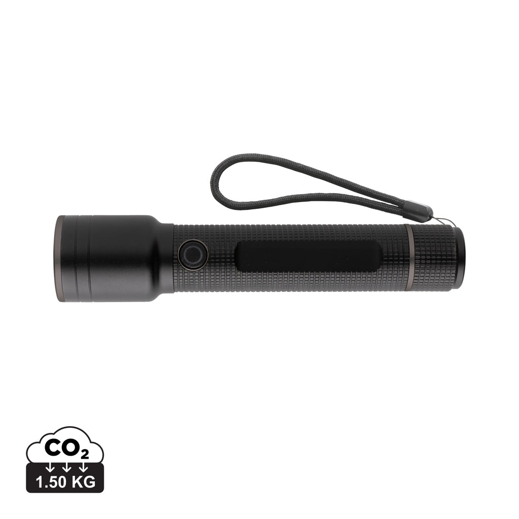 Gear X stor lommelygte i RCS genanvendt alu USB opladelig