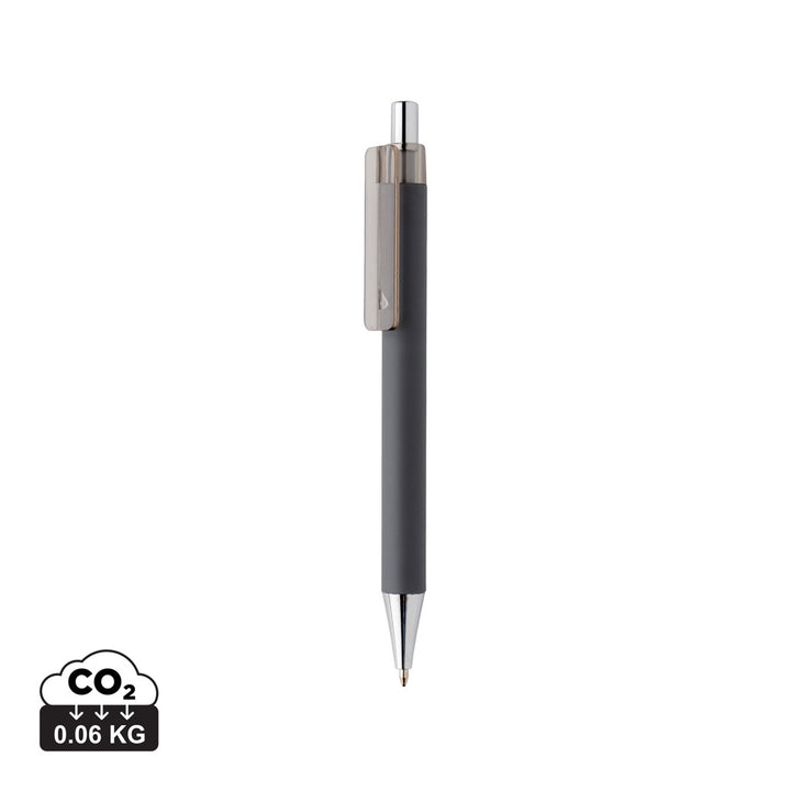 X8 RCS certificeret R-ABS pen med soft touch overflade
