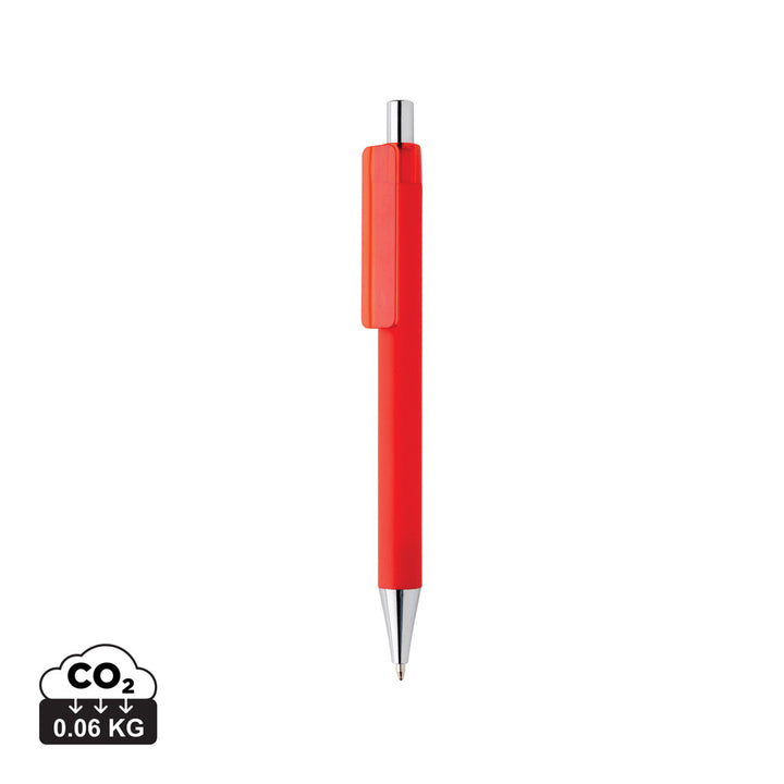 X8 RCS certificeret R-ABS pen med soft touch overflade