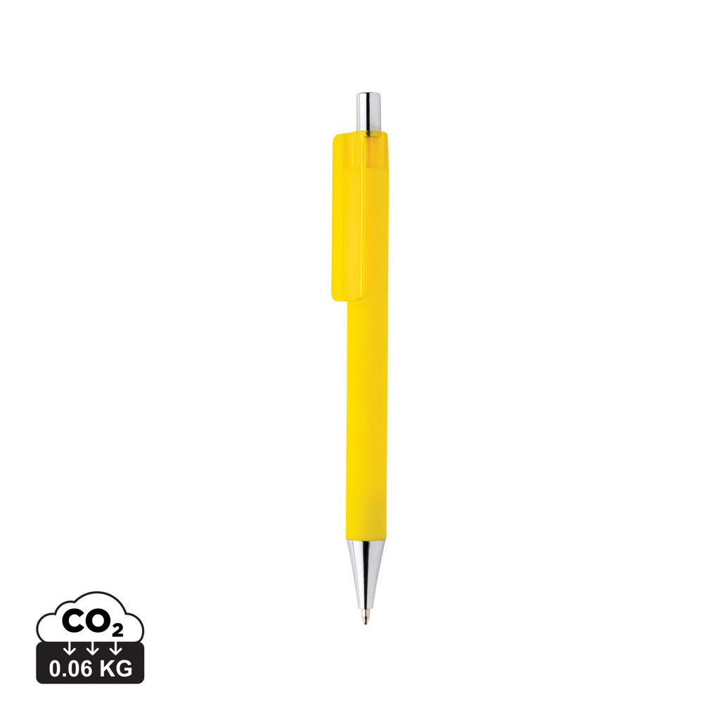 X8 RCS certificeret R-ABS pen med soft touch overflade