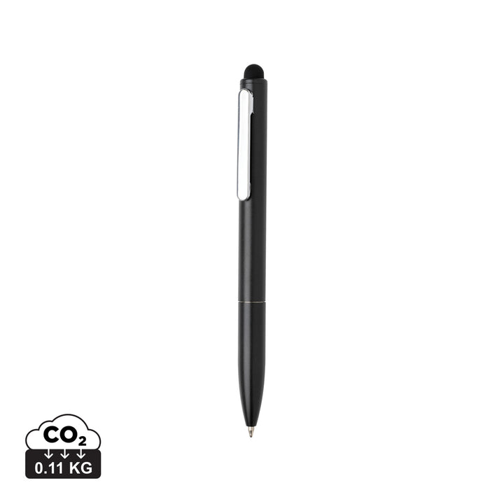 Kymi RCS certificeret genanvendt aluminium pen med stylus