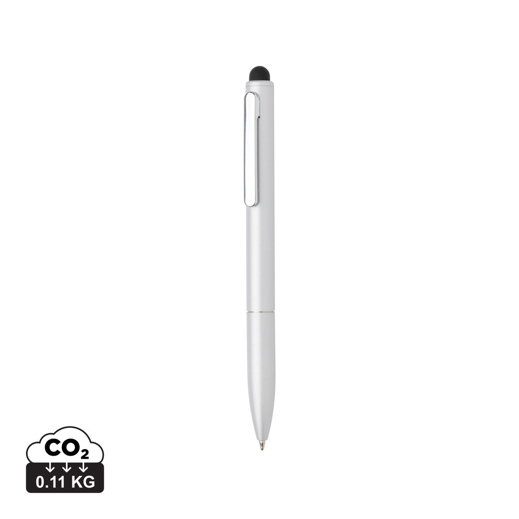 Kymi RCS certificeret genanvendt aluminium pen med stylus