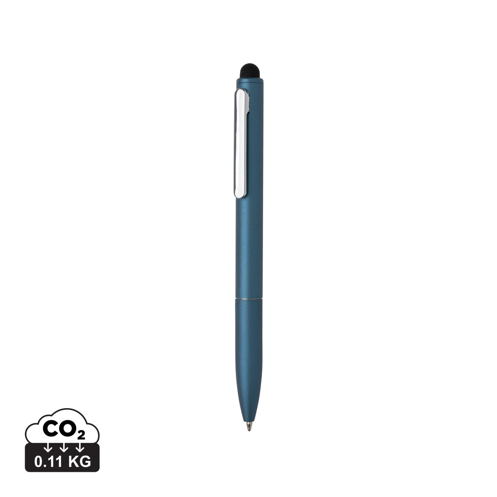 Kymi RCS certificeret genanvendt aluminium pen med stylus