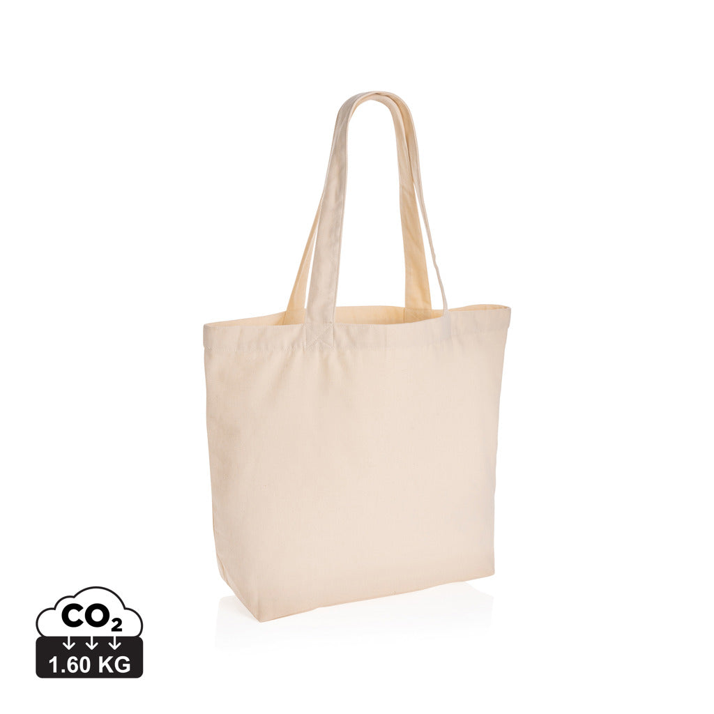 Impact Aware™ 240 gsm rcanvas shopper m/lomme ufarvet