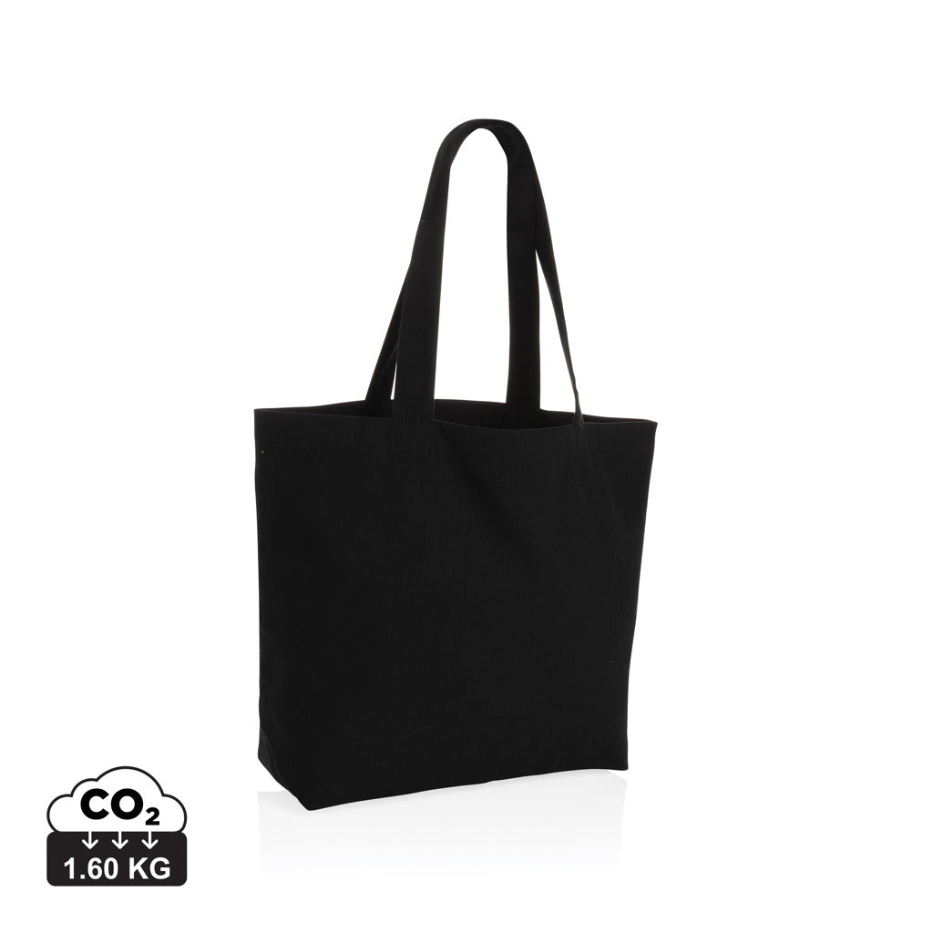 Impact Aware™ 240 gsm rcanvas shopper m/lomme ufarvet