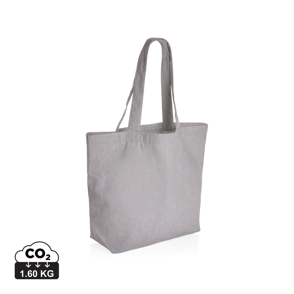 Impact Aware™ 240 gsm rcanvas shopper m/lomme ufarvet