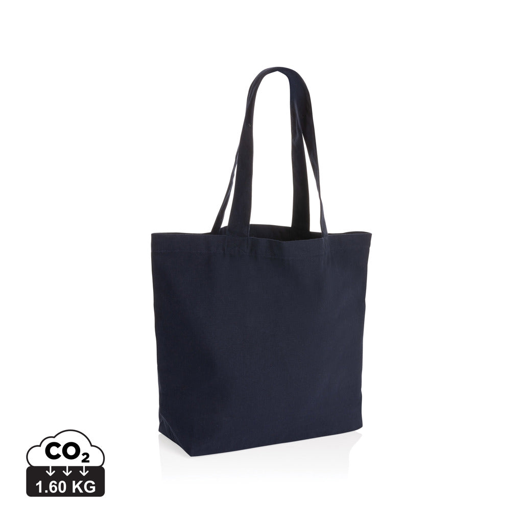 Impact Aware™ 240 gsm rcanvas shopper m/lomme ufarvet