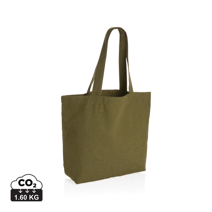 Impact Aware™ 240 gsm rcanvas shopper m/lomme ufarvet