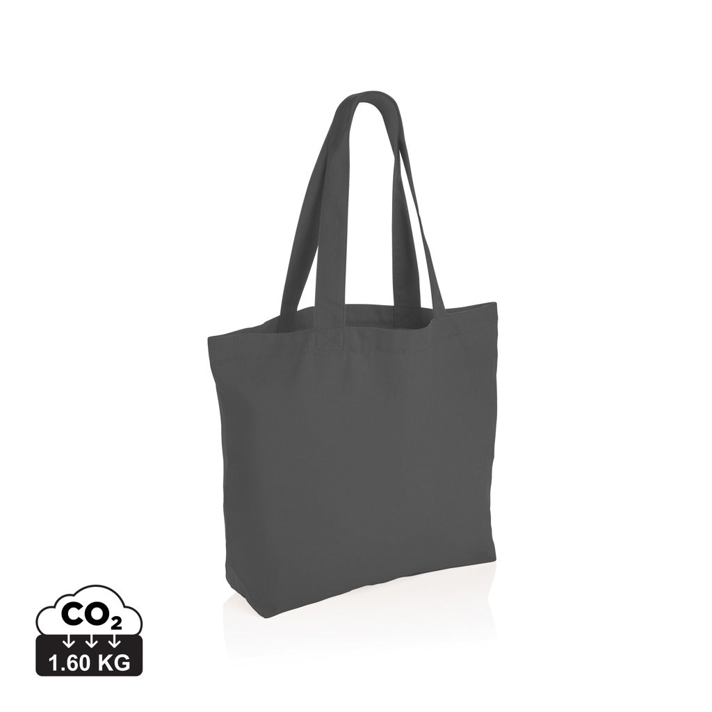 Impact Aware™ 240 gsm rcanvas shopper m/lomme ufarvet