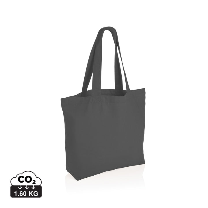 Impact Aware™ 240 gsm rcanvas shopper m/lomme ufarvet