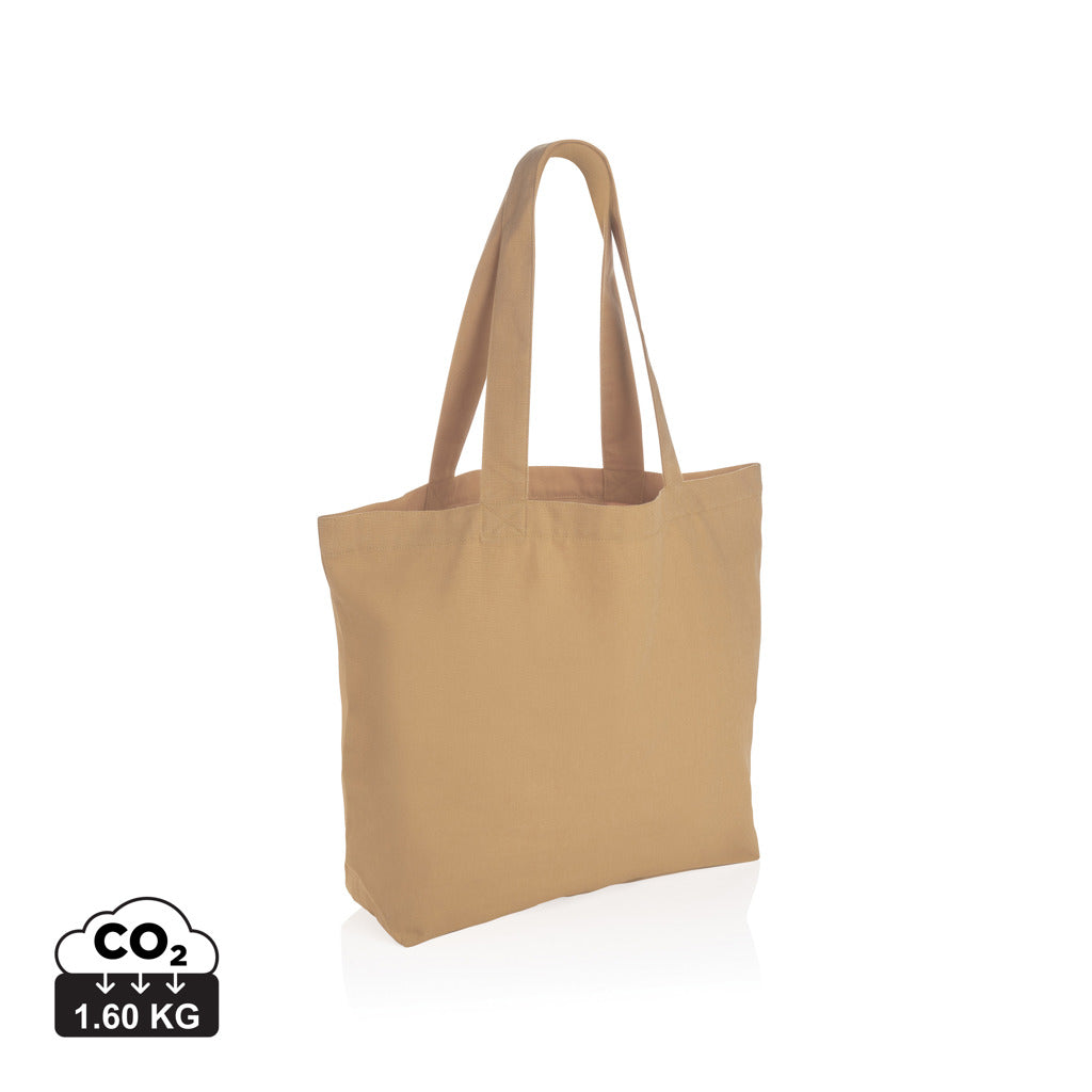 Impact Aware™ 240 gsm rcanvas shopper m/lomme ufarvet