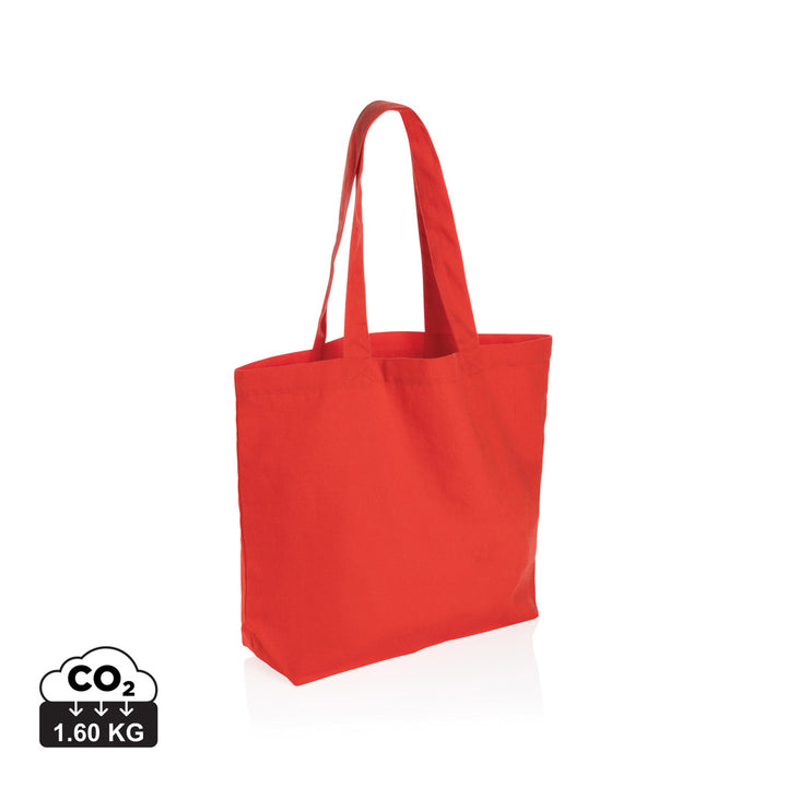 Impact Aware™ 240 gsm rcanvas shopper m/lomme ufarvet