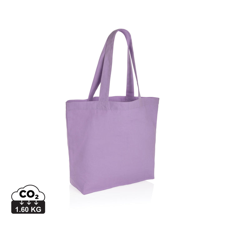 Impact Aware™ 240 gsm rcanvas shopper m/lomme ufarvet