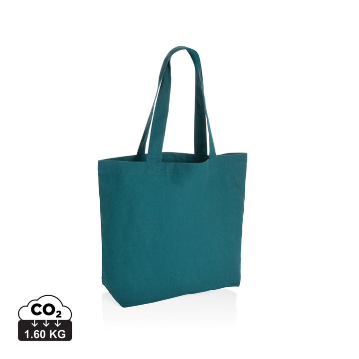 Impact Aware™ 240 gsm rcanvas shopper m/lomme ufarvet