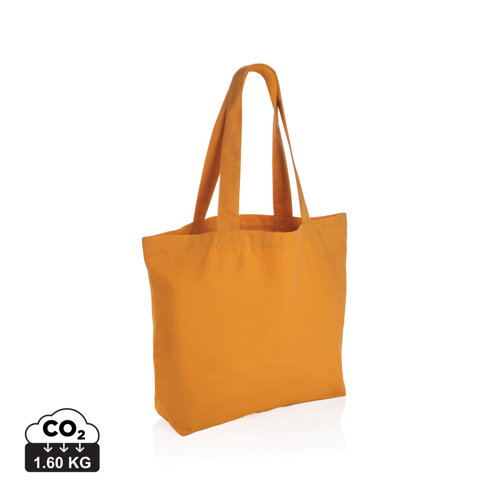 Impact Aware™ 240 gsm rcanvas shopper m/lomme ufarvet