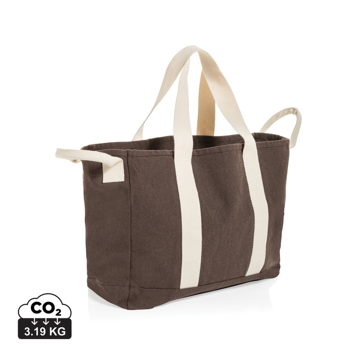 BEAU AWARE™ Strandtaske i genanvendt canvas på 400g/m²