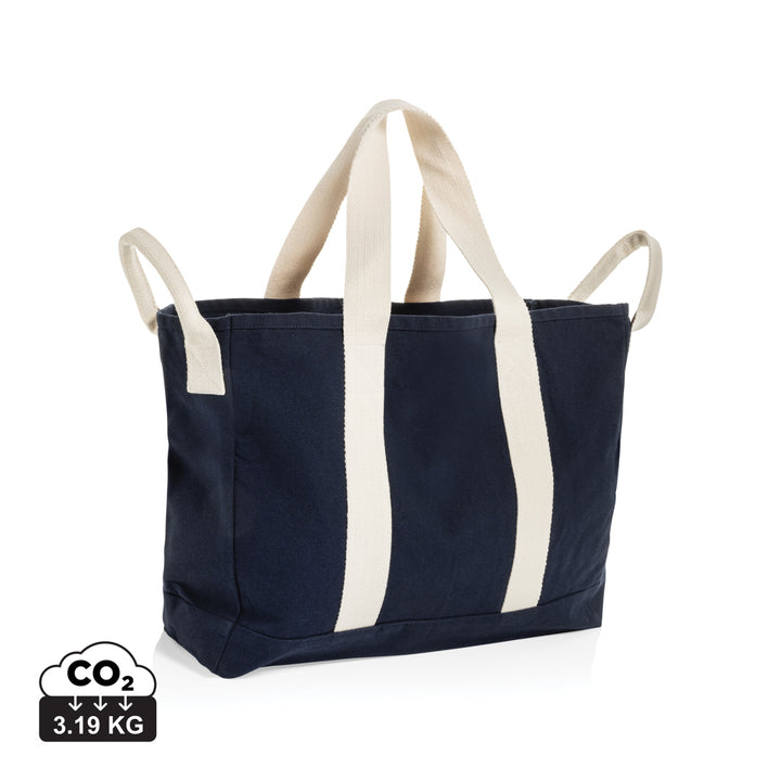 BEAU AWARE™ Strandtaske i genanvendt canvas på 400g/m²