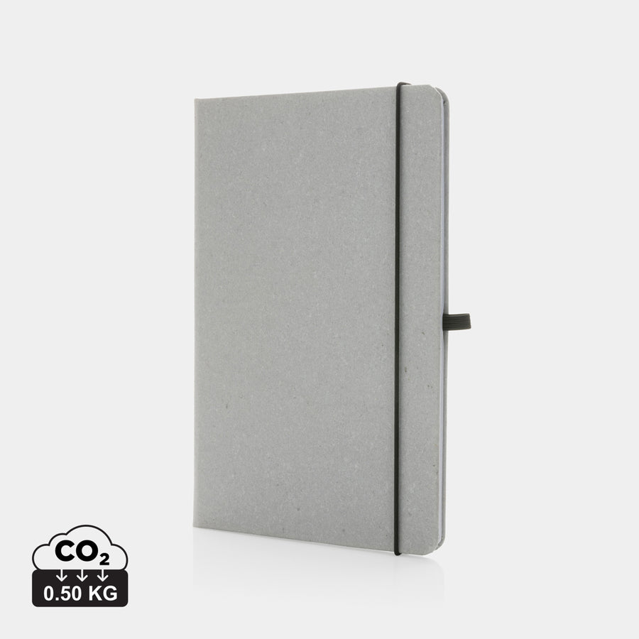 A5 hardcover notesbog GRS genanvendt læder