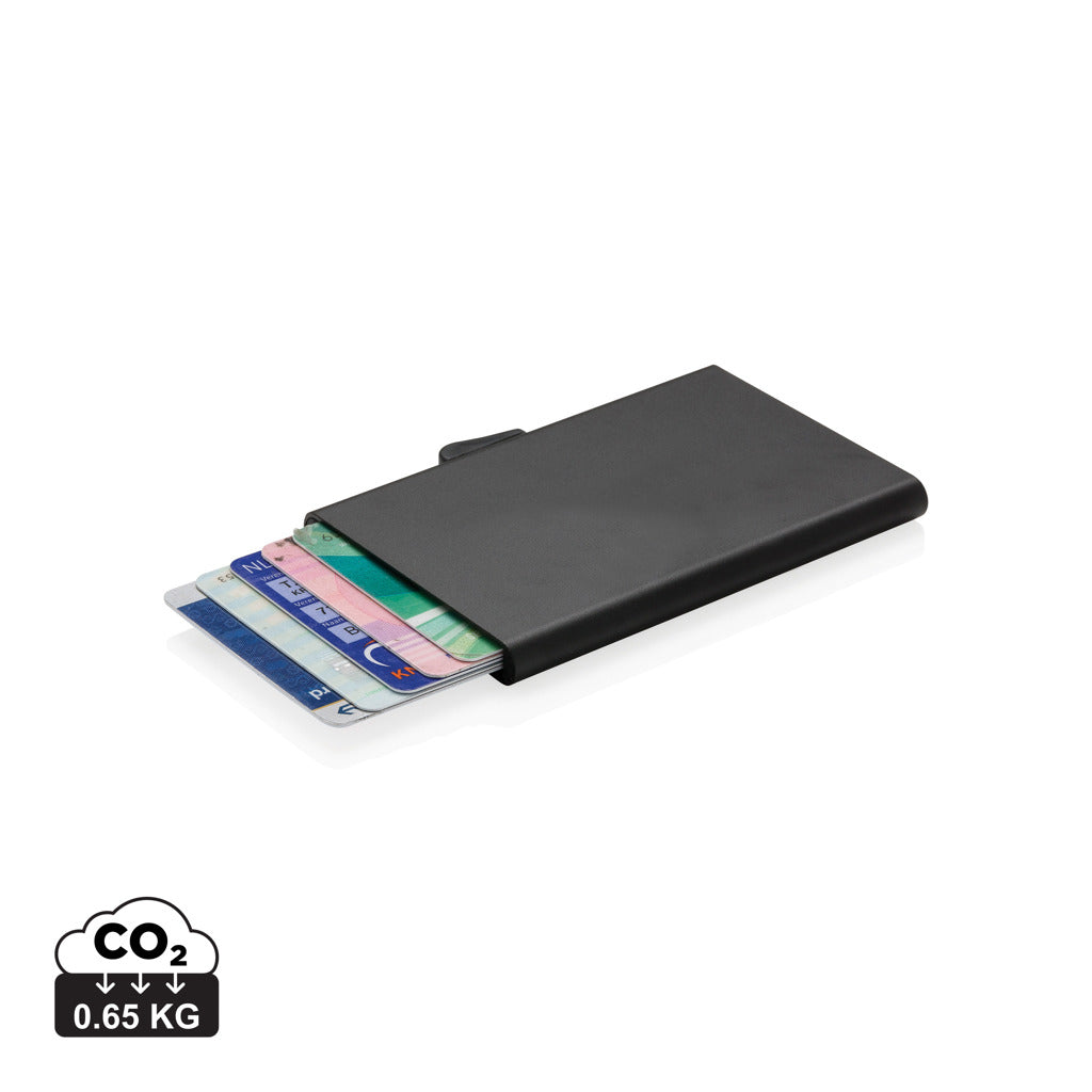 C-Secure aluminium RFID kort holder