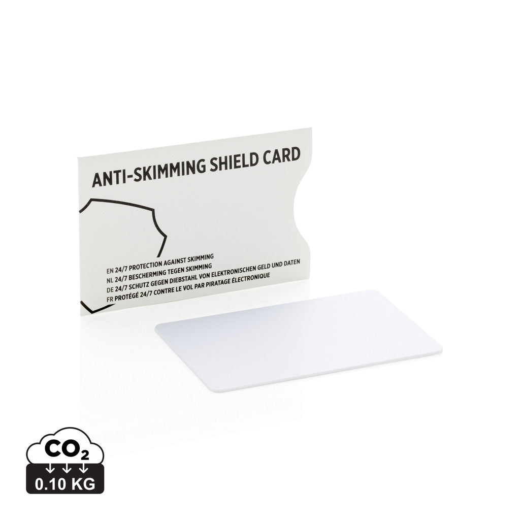 Anti skimming RFID kort med aktiv chip